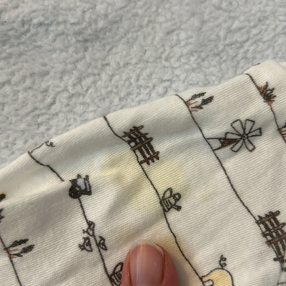 Magnetic Me Kids Pajama Set - Cream and Black - Picture 3 of 12